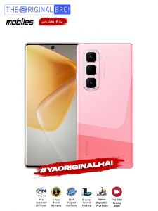Infinix Hot 50 Pro Plus - 8GB RAM - 256GB Storage - PTA Approved - 12 Months Warranty - Pink - The Original Bro Mobiles - TOB29